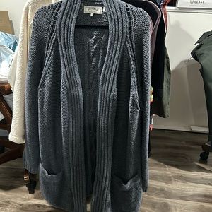 Fat face United Kingdom warm thick blue Cardigan
